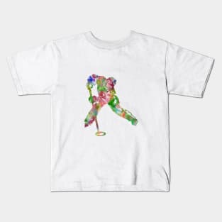 Ringette player Kids T-Shirt